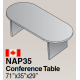 AOSP 71"L Conference Table
